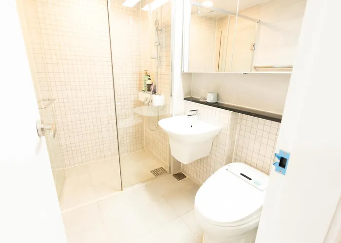 Отель типа "постель и завтрак" 최고주거지역3min 150m To The Haeundae Newly Opened Brand-new 4*