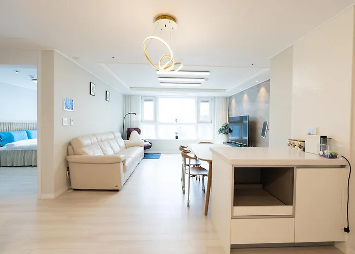 최고주거지역3min 150m To The Haeundae Newly Opened Brand-new Отель типа "постель и завтрак" 4*