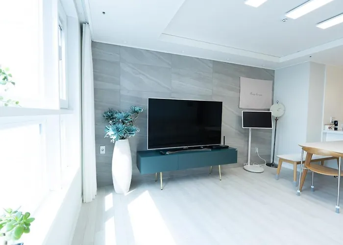 최고주거지역3min 150m To The Haeundae Newly Opened Brand-new Отель типа "постель и завтрак"