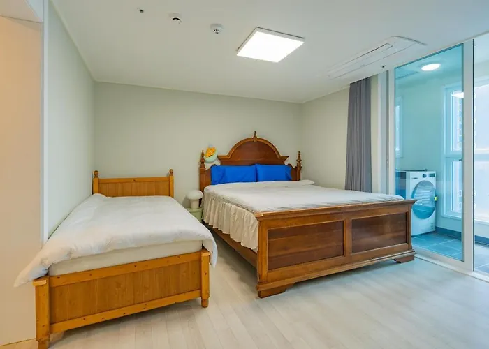 최고주거지역3min 150m To The Haeundae Newly Opened Brand-new Отель типа "постель и завтрак" 4*