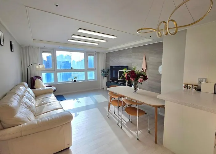 최고주거지역3min 150m To The Haeundae Newly Opened Brand-new Отель типа "постель и завтрак" 4*