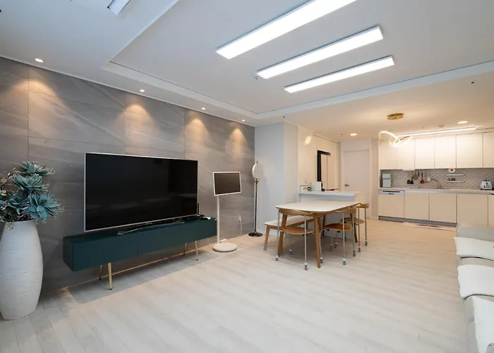 최고주거지역3min 150m To The Haeundae Newly Opened Brand-new Пусан